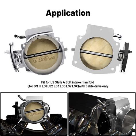 102mm Throttle Body TPS IAC Throttle Cable Ubuy India