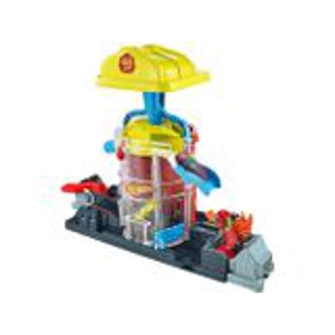 Pista Hot Wheels Super Estação de Bombeiros Mattel Submarino