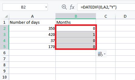 How To Convert Days Into Months In Excel WPS Office Academy