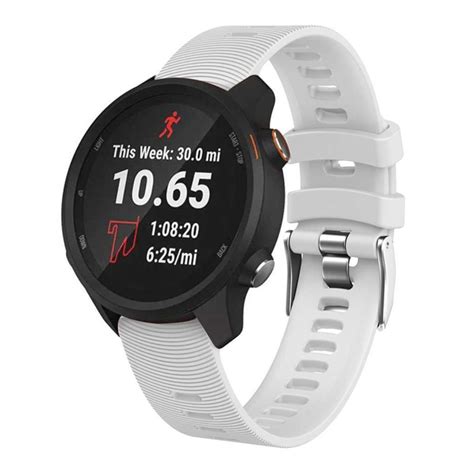 Garmin Forerunner Silikon Klokkerem Hvit Teknikkdeler No