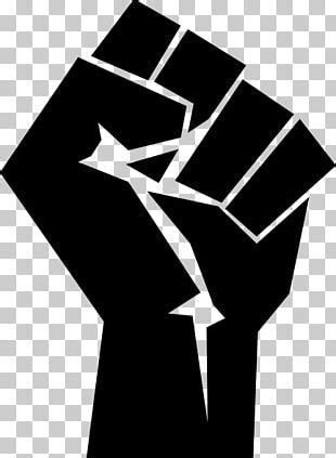 Raised Fist Black Power Movement Black Panther Party PNG Clipart