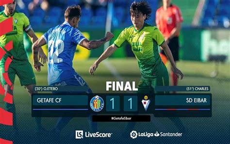 Getafe fait match nul 1 1 avec Eibar et séloigne du titre Aljazayr