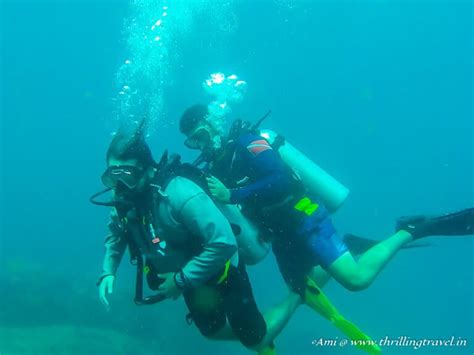 My Padi Scuba Diving Course At Netrani Islands India Thrilling Travel