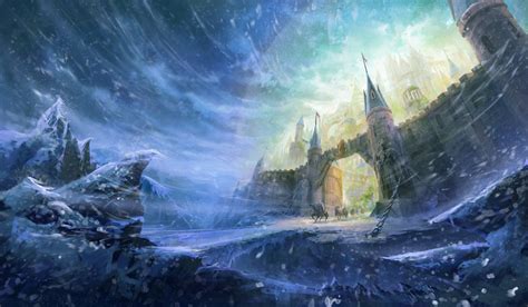 Magical Frozen City - Concept Art : N/A : Free Download, Borrow, and ...