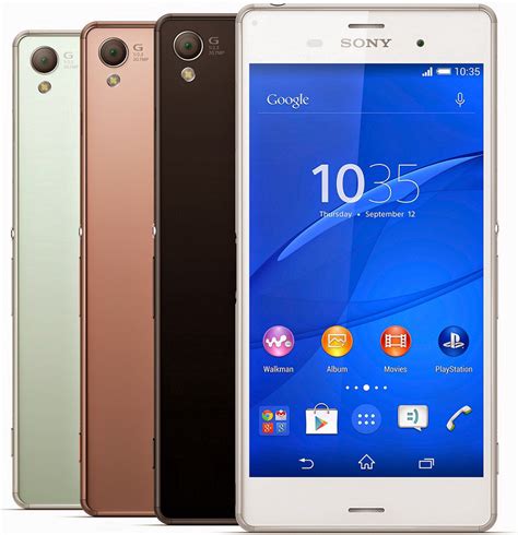 Sony Xperia Z3 le smartphone de l année 2014 Meilleur Mobile