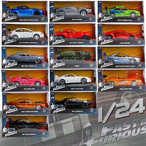 Jada Toys Fast And Furious Cars