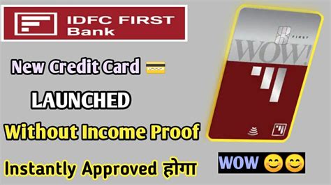 Idfc Bank New Credit Card Launched Lifetime Free Credit Card