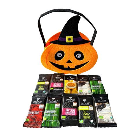 Pack Surtido De Chocolates Paccari Especial Halloween Barras