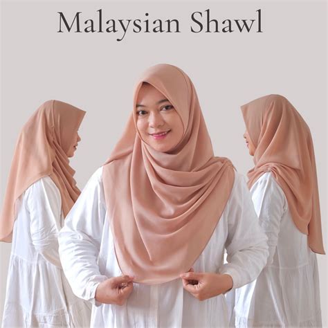 Jual Malaysian Shawl Shopee Indonesia