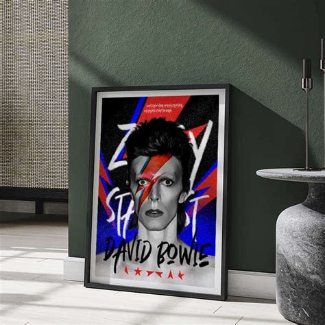 David Bowie Wall Art Decor For Home Pyaarnation