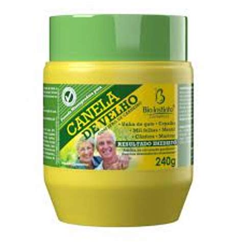 Canela De Velho Creme Pote G Bio Instinto Shopee Brasil