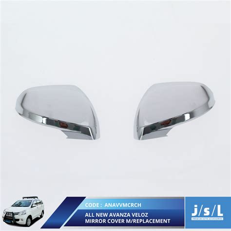 Jual Cover Spion All New Avanza Veloz Mirror Cover Model Replacement