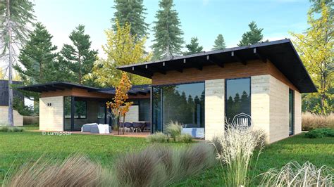 Prefab House Neo Mix Lumi Polar Energy Efficient Energy