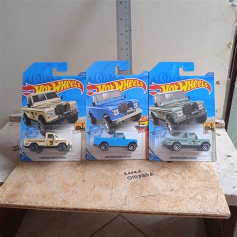 Jual 3 Pcs Hot Wheels Land Rover Series III Pick Up RR45 Shopee