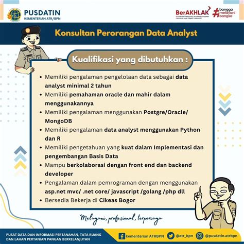 Lowongan Kerja Pusdatin Kementerian Atr Bpn Tahun