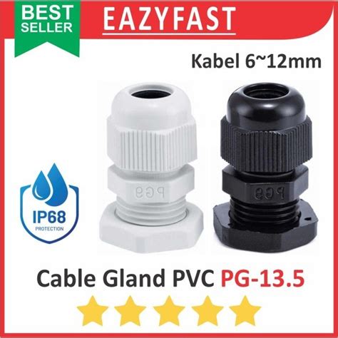 Jual Kabel Cable Gland PG13 5 PG 13 5 PVC Waterproof IP68 Water Proof