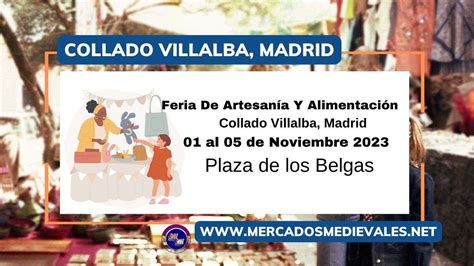 Feria De Artesan A Y Alimentaci N De Collado Villalba Madrid