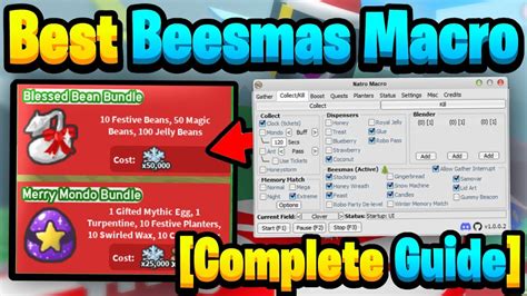 Best Beesmas Macro Settings Complete Guide Bee Swarm Simulators