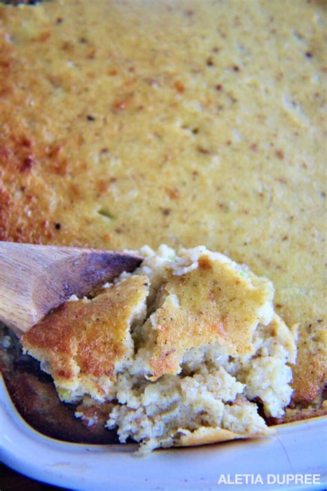 Southern Cornbread Dressing Aletia Dupree