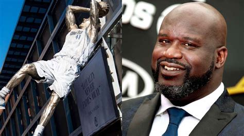 Shaquille O Neal Asks Fans Which NBA Star Has The Best Statue Dirk