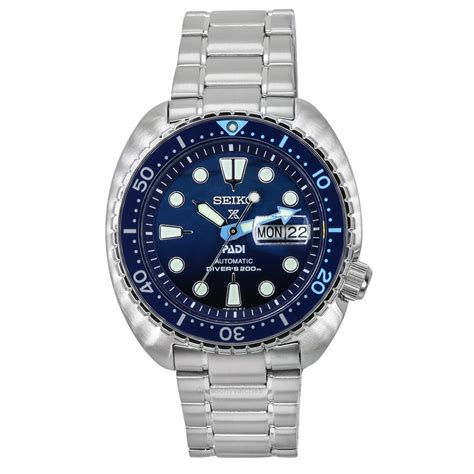 Seiko Prospex The Great Blue Turtle PADI Special Edition Blue Dial