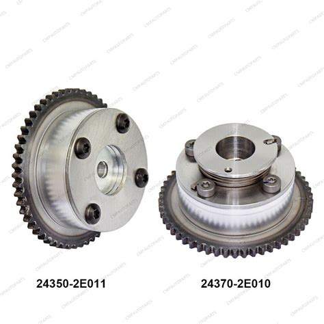 Exhaust Intake Timing Sprocket 24370 2E010 24350 2E011 For Hyundai KIA