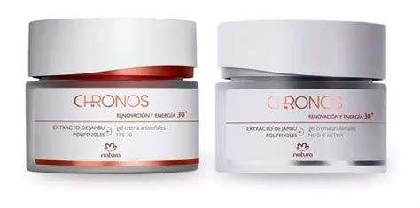 Kit Viaje Crema Antiedad Chronos Día noche 30 Años Natura