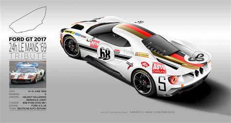 Ford Gt Tribute Liveries On Behance