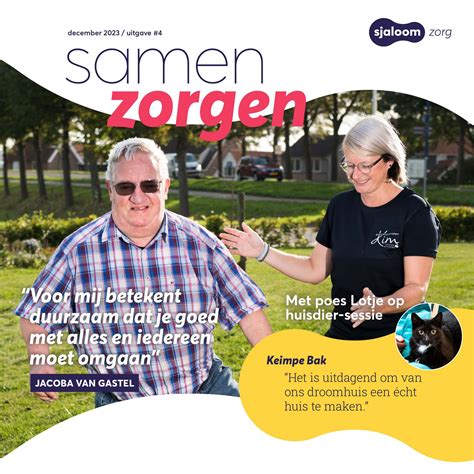 Sjaloom Zorg Samen Zorgen Winter 2023