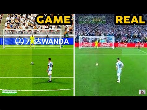 Recreating Argentina Vs France Final Penalty Shootout Fifa World Cup