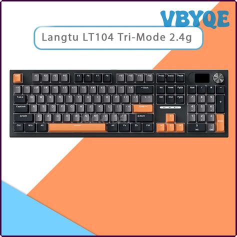 Vbyqe Langtu Lt Mechanical Keyboard Keys Wireless Rgb Backlit Hot Swap Tri Mode Wired