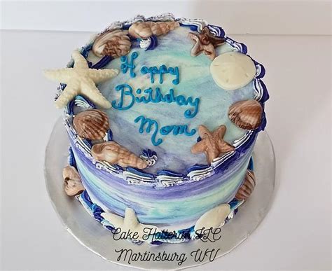 Beach Birthday Cake Decorated Cake By Donna Tokazowski Cakesdecor