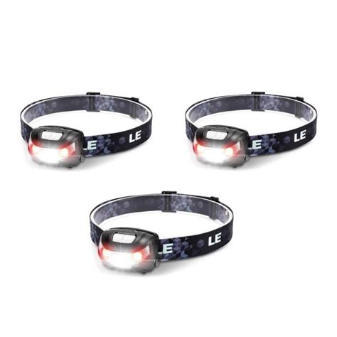 Rechargeable Led Headlamp 5 Lighting Modes Waterproof Adjustable Lepro