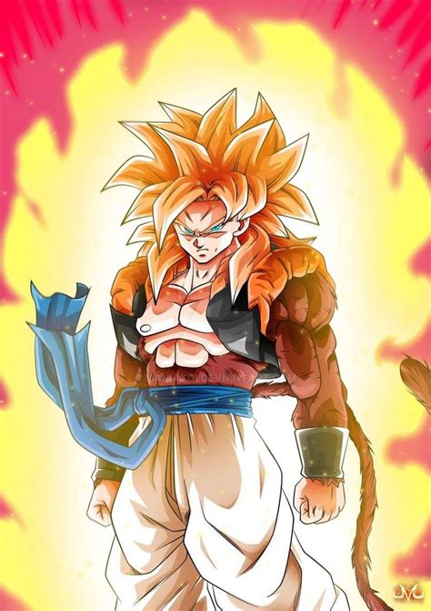 Gogeta Ssj4 Kaioken By Maniaxoi On Deviantart Anime Dragon Ball