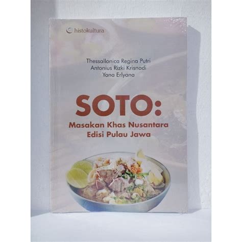 Jual Buku Tata Boga Soto Masakan Khas Nusantara Edisi Pulau Jawa