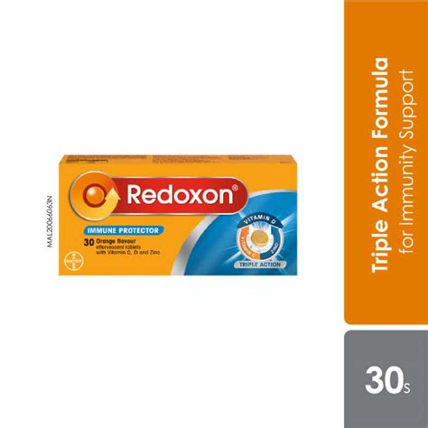 Redoxon Orange Triple Action Effervescent Vitamin C S Benefits In