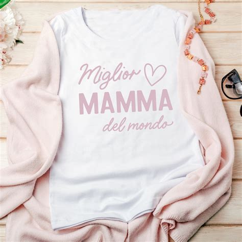 T Shirt Maglietta O Felpa Personalizzata Miglior Mamma Del Mondo