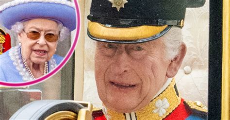 King Charles In Poignant Tribute To Late Queen At Trooping The Colour 2024