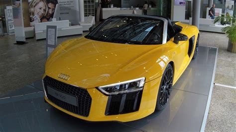 Audi R8 Yellow Colour