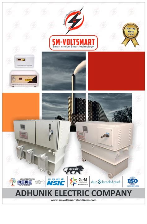 Three Phase 50 Kva Oil Cooled Servo Voltage Stabilizer At Rs 65000 In