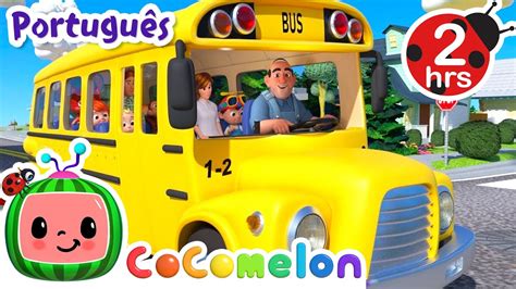 As Rodas do Ônibus 2 HORAS DE COCOMELON BRASIL Desenhos Animados e