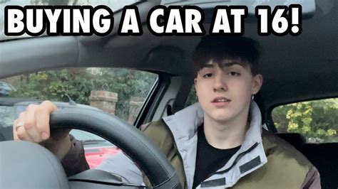 BUYING MY FIRST CAR AT 16 YouTube