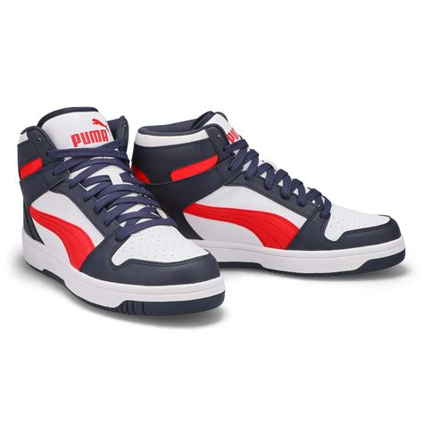 Puma Men S Rebound Lay Up SL Hi Top Sneaker SoftMoc USA