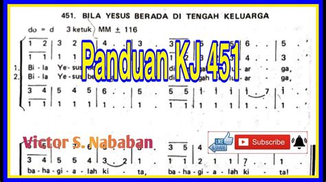 Panduan Kj Bila Yesus Berada Di Tengah Keluarga Ayat Youtube