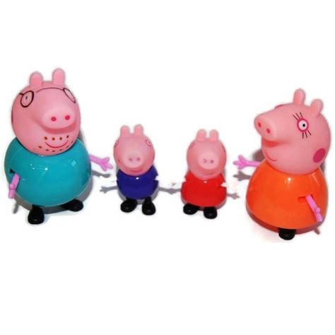 Winka Peppa Zestaw Figurek Rodzinka Bobo Toys Pl