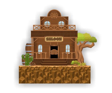 Wild West Platformer Tileset Game Art Partners