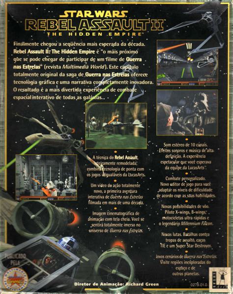 Star Wars Rebel Assault Ii The Hidden Empire Box Shot For Playstation Gamefaqs