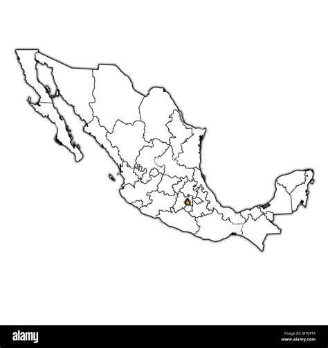 Mapa de tlaxcala Imágenes recortadas de stock Alamy