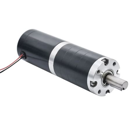 High Torque 50mm Dia 24v 285rpm Dc Planetary Geared Planet Gear Motor