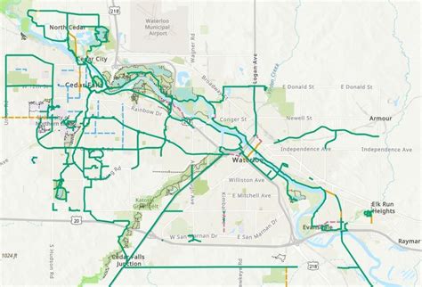 Trail Maps | Cedar Falls, IA - Official Website